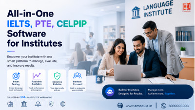 All-in-One IELTS, PTE, CELPIP Software for Institutes