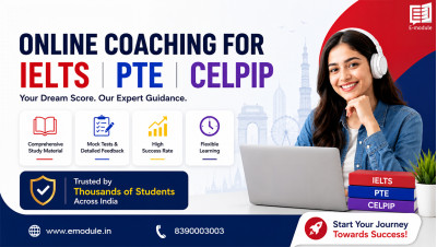 Best Online Coaching for IELTS, PTE & CELPIP in India